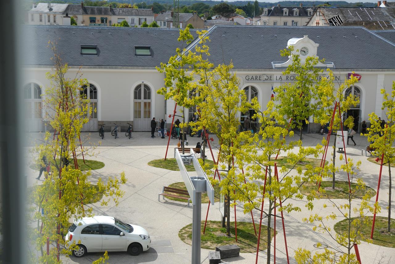 Hotel De La Gare - Restaurant Bistro Quai La Roche-sur-Yon Εξωτερικό φωτογραφία